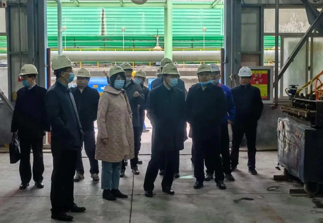 烏蘭察布市委常委、集寧區委書記奇·達楞太率隊調研南大光電(圖2)