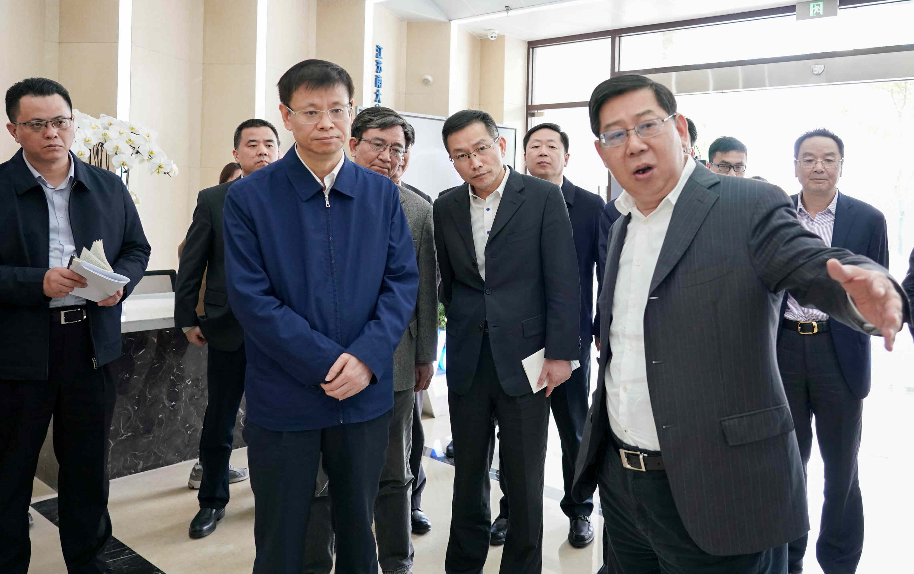 市委書記許昆林調(diào)研南大光電(圖1)